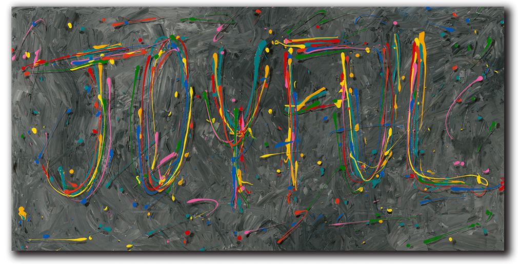 Joyful 48 x 24