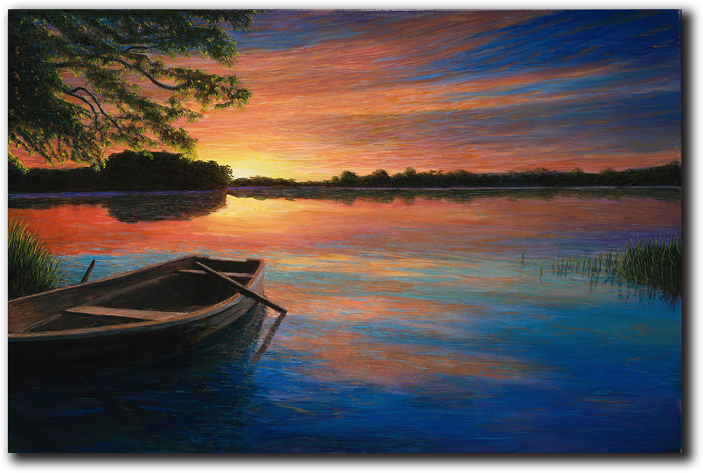 Quiet Time to Reflect Revised 36 x 24