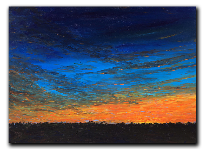 Prairie Sunset 48 x 36
