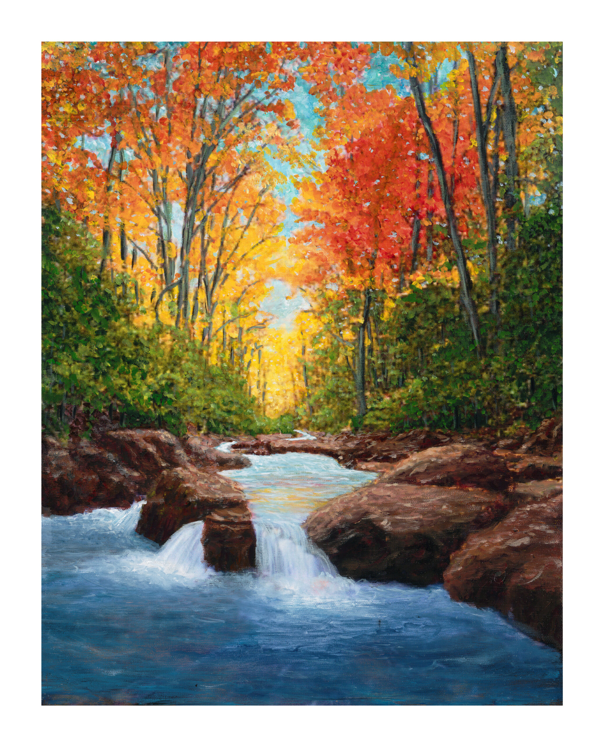 Autumn Brook-11x14