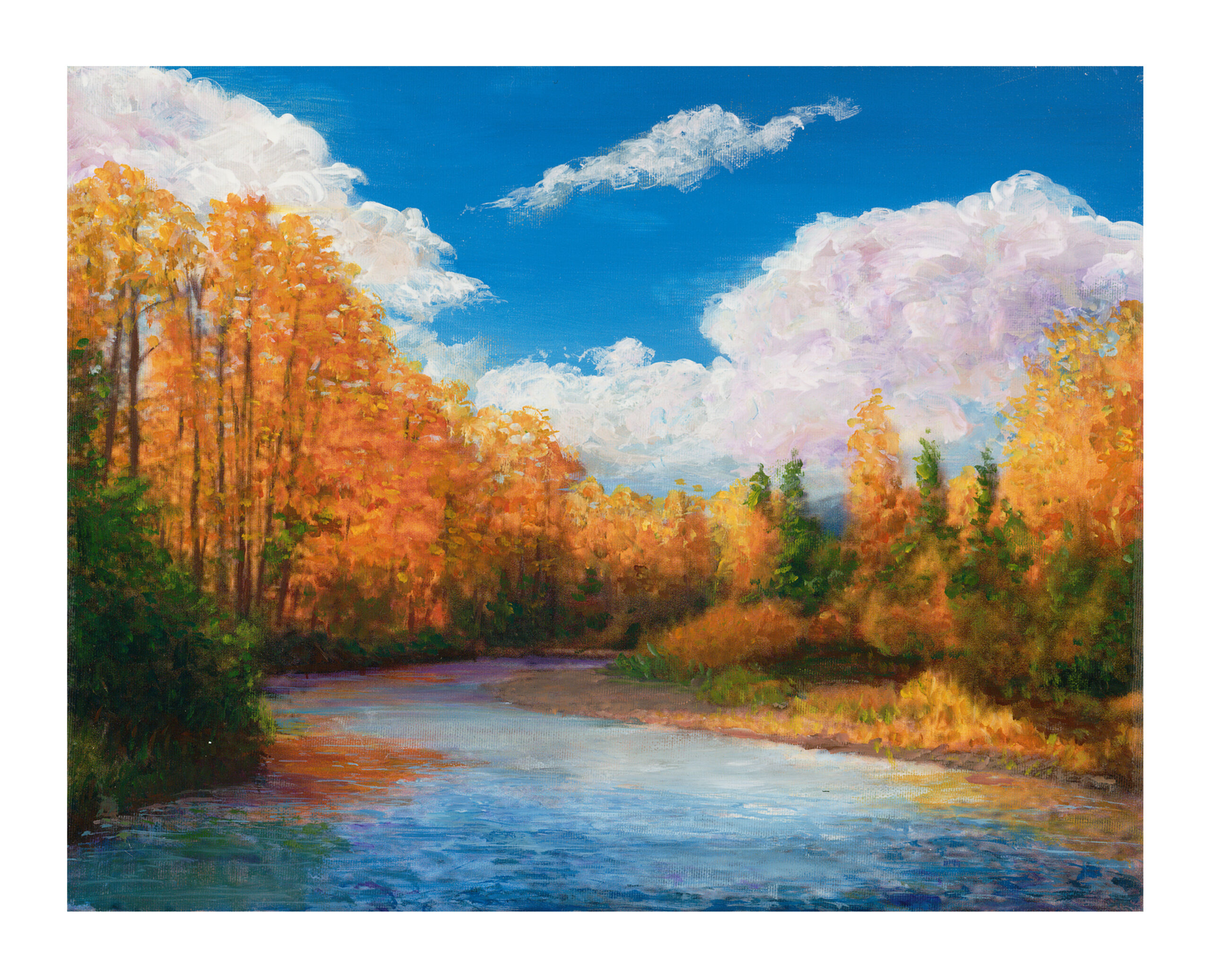 Calm Waters 2-11x14