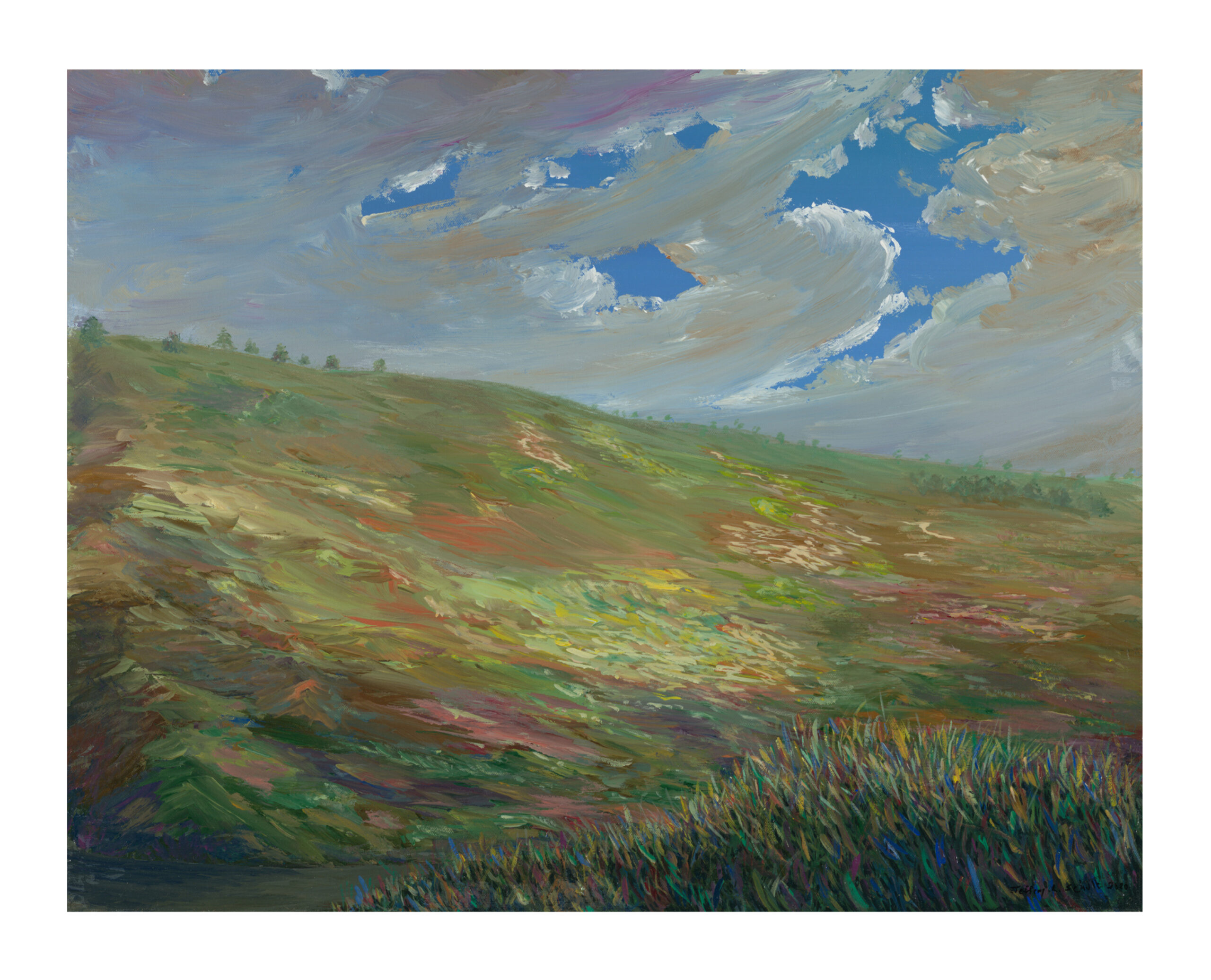 Parting of the Rain-11x14